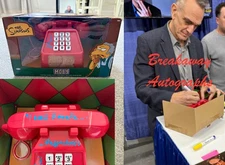 Hank Azaria signed Moe's Tavern Phone exact proof JSA COA auto The Simpsons