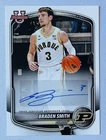 Topps 2025-26 Bowman Basketball Braden Smith Paper Prospect Auto RC #PA-BR
