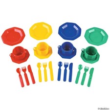 Learning Resources Pretend  Play Dish Set 24 Pieces