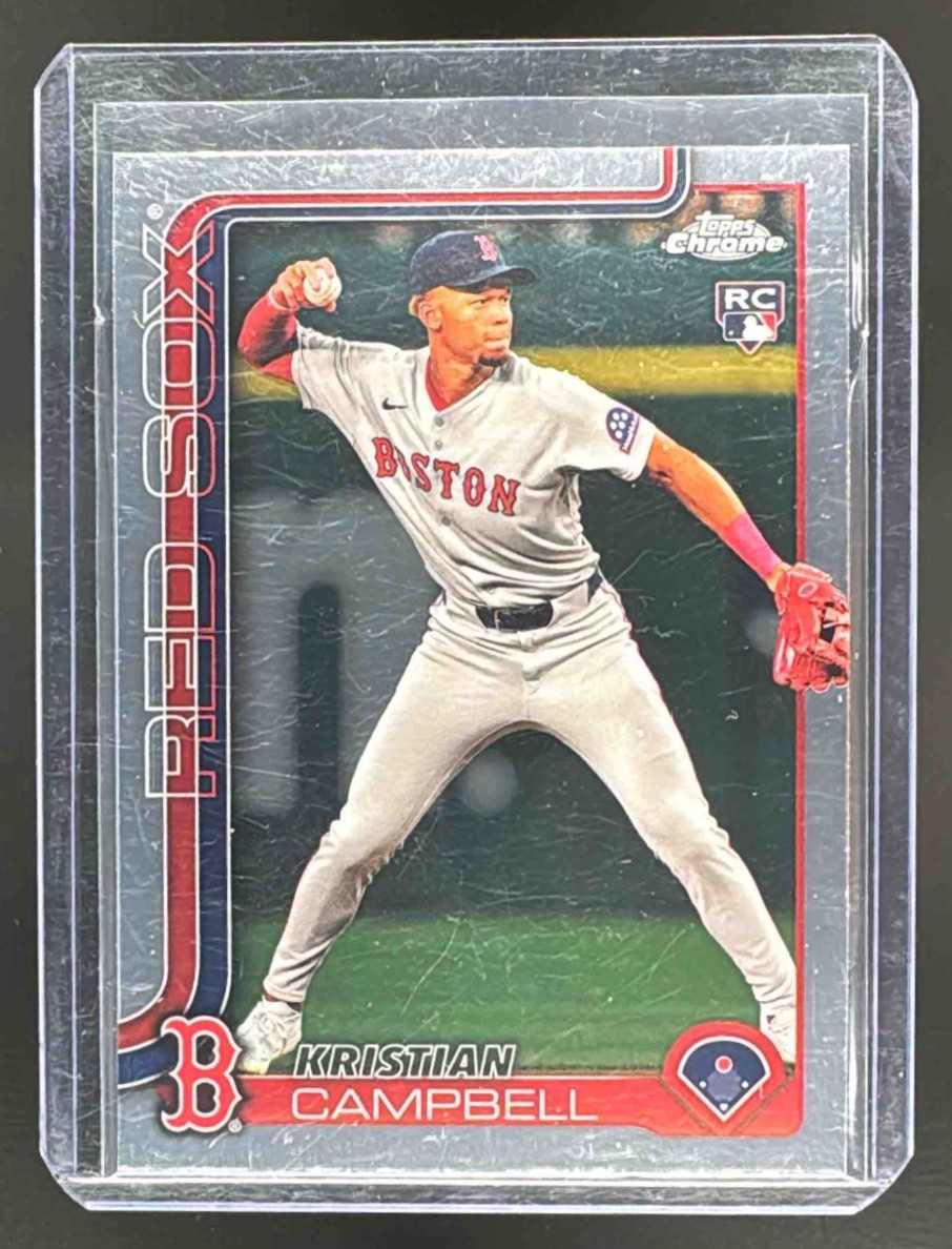 EL.127 Kristian Campbell 2025 Topps Chrome #171 Rookie RC
