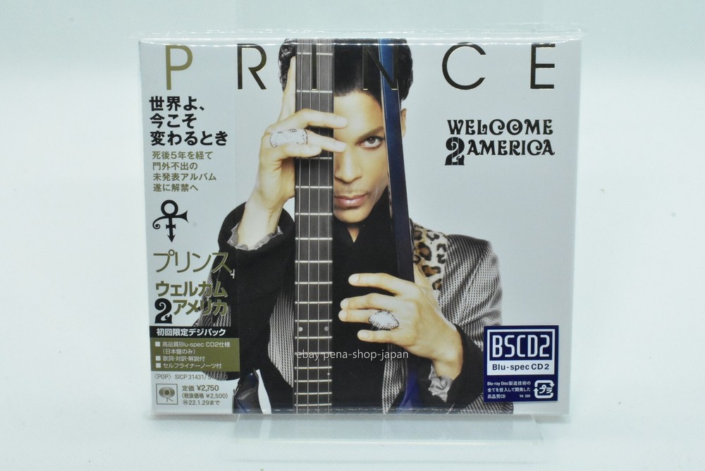 PRINCE-Welcome 2 America-Blu-Spec CD2 Ltd/Ed Japan