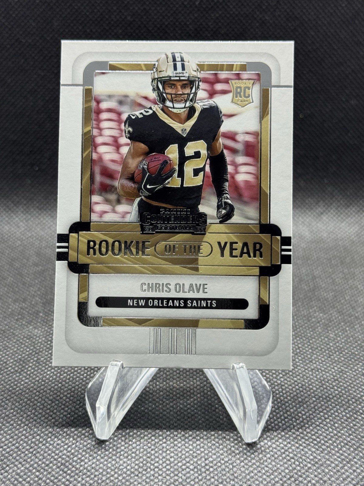2022 Panini Contenders Chris Olave Rookie of the Year #ROY-COL