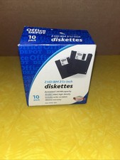 DS/DD 3.5" Floppy Disk - Pack of 9, Office Depot Brand - Brand New