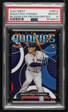 2023 Finest Kintsukuroi Black Gold Refractor Masataka Yoshida PSA 10 GEM MT 0ti4