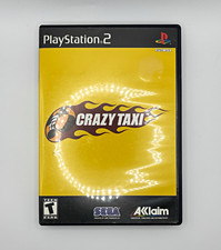 Acclaim Crazy Taxi Sony PlayStation 2 PS2 T NTSC-U/C Manual Included Racing