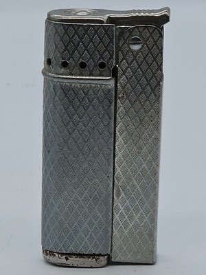 Vintage Sunflower No 8506 Lighter Diamond Pattern Squeeze Petrol IMCO Style Box