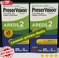 2-Pack PreserVision AREDS 2 210Ct Mini Soft G...