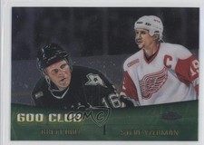 2000-01 Topps Chrome Combos 600 Club ( ) Brett Hull Steve Yzerman #TC9 HOF 0f8