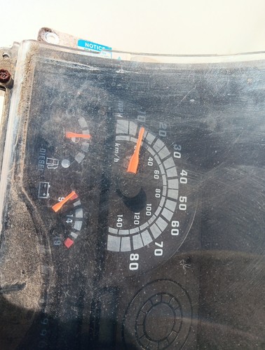 1990-02 ? GMC Top Kick Diesel Truck Instrument Panel Gauge Cluster Untested - Foto 22 di 23