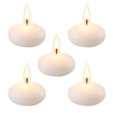 Set of 48 Unscented Floating Candles for Centerpieces, 2 Inch Small Floating ...