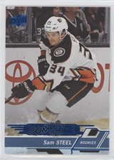 2018-19 Upper Deck Overtime Rookies Blue Foil Sam Steel #117 x6g