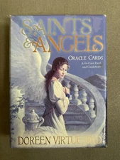 Doreen Virtue - Saints and Angels Oracle Cards 44 Card Deck & Guidebook Complete