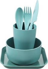 Wheat Straw Dinnerware Set 1 Set Dishes Dinne...
