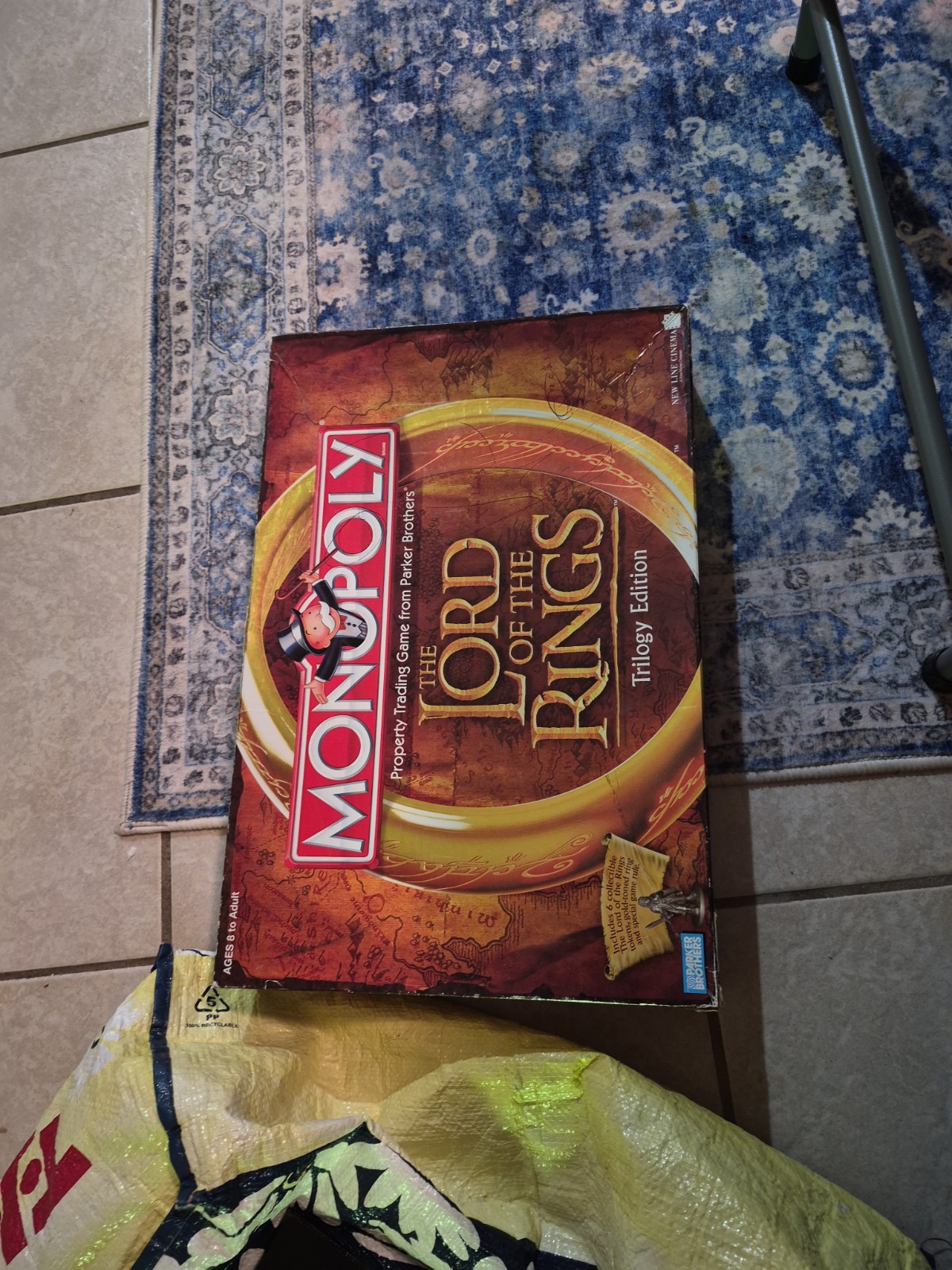 Hasbro Gaming Monopoly - The Lord of the Rings Trilogy Edition See Notes