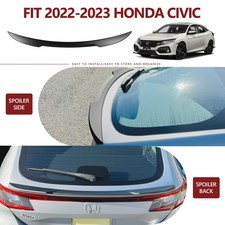 HP-Spoiler Trunk Spoiler ABS Lip Spoiler Wing For 2022-2026 Honda Civic Hatchbac