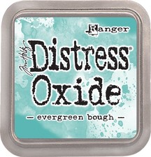 Ranger Tim Holtz - TDO55938 - Distress Oxide - Evergreen Bought - 7.5x7.5x2cm