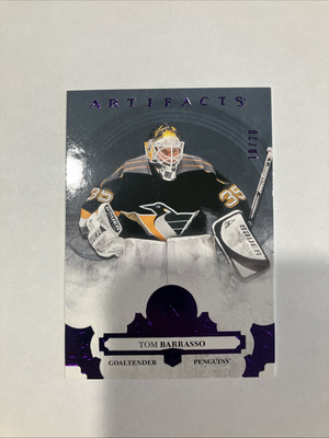 2017-18 UPPER DECK ARTIFACTS TOM BARRASSO #138 #ed 10/20 Purple