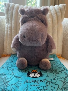 Jellycat Fuddlewuddle Hippo | eBay UK