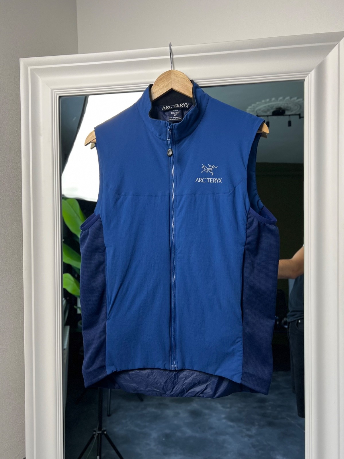 ARC'TERYX Arc’teryx Atom LT Gilet Uomo Taglia S Blu Coreloft Isolato Escursionismo Outdoor