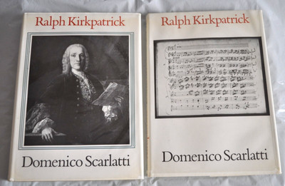 Set of 2 German Edition Domenico Scarlatti by Ralph Kirkpatrick 1972 Books HC DJ