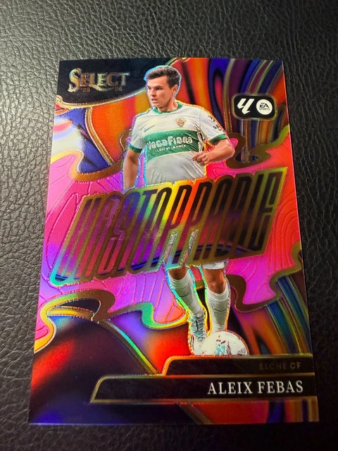 Panini Select La Liga 2025/26 Aleix Febas Unstoppable /25.