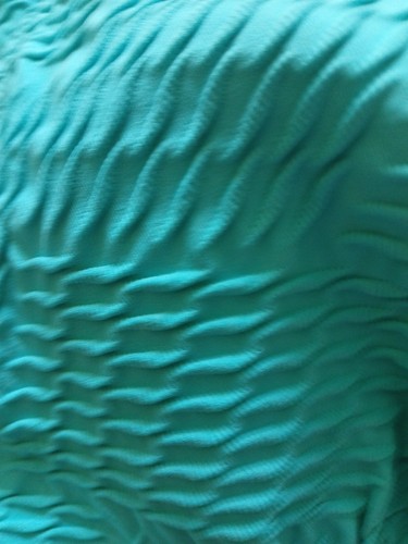 Camiseta de natación Lands End Tankini solo almohadillas suaves texturizadas AQUA 14DD vacaciones en la playa - Imagen 24 de 24
