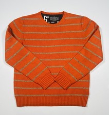 Vintage GAP Sweater Mens Large Orange Striped...