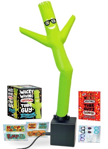 Wacky Waving Inflatable Tube Guy Deluxe Edition : Includes Usb Cable And Vinyl Stickers Conor Riordan - Image 2