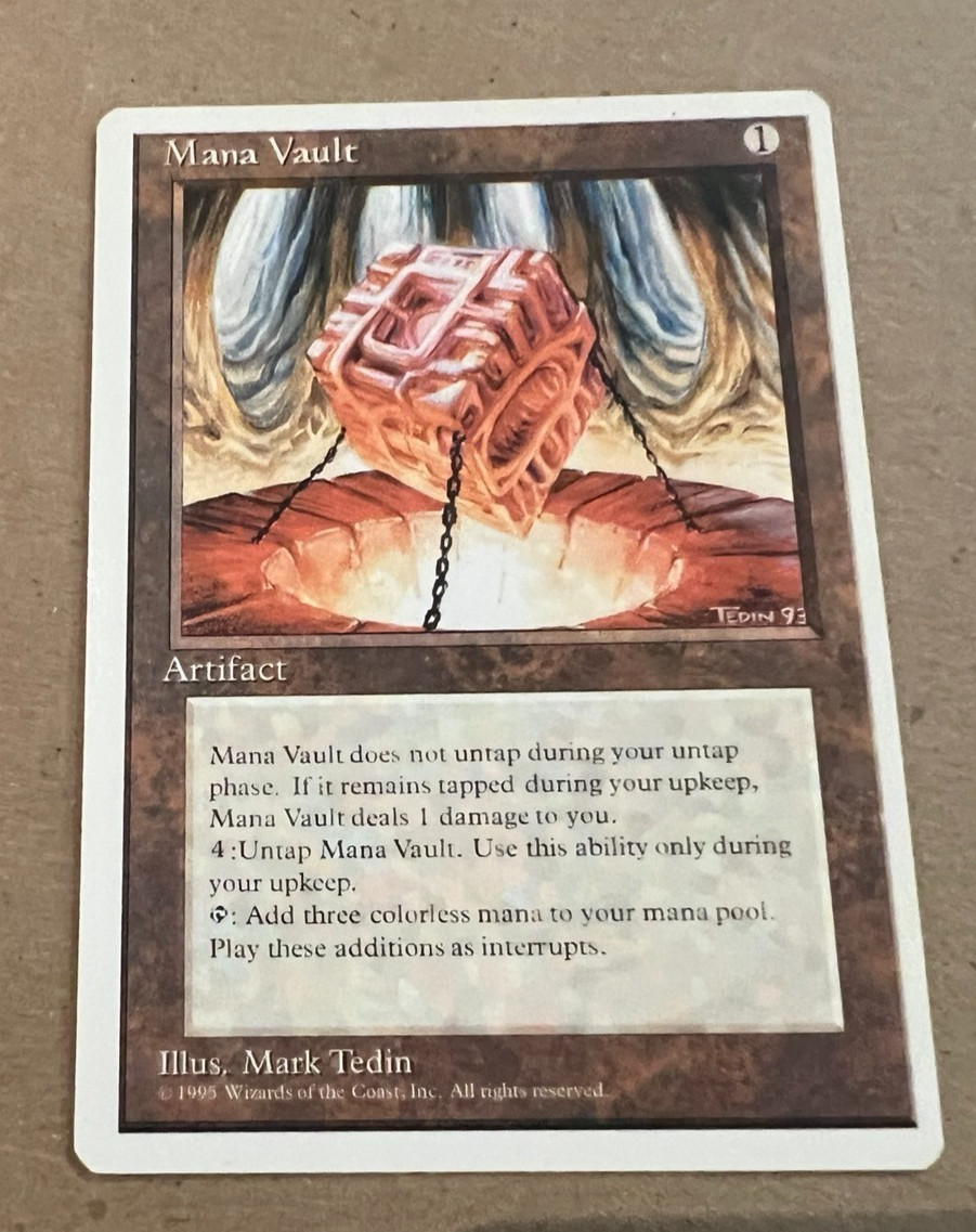 Mana Vault - 4th Edition - MTG - Magic the Gathering - NM/LP
