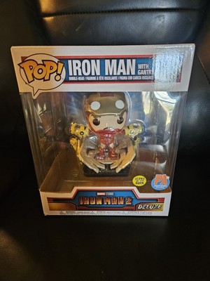 Funko Pop Marvel Avengers 905 Iron Man with Gantry Glow PX Ex Vinyl Figure