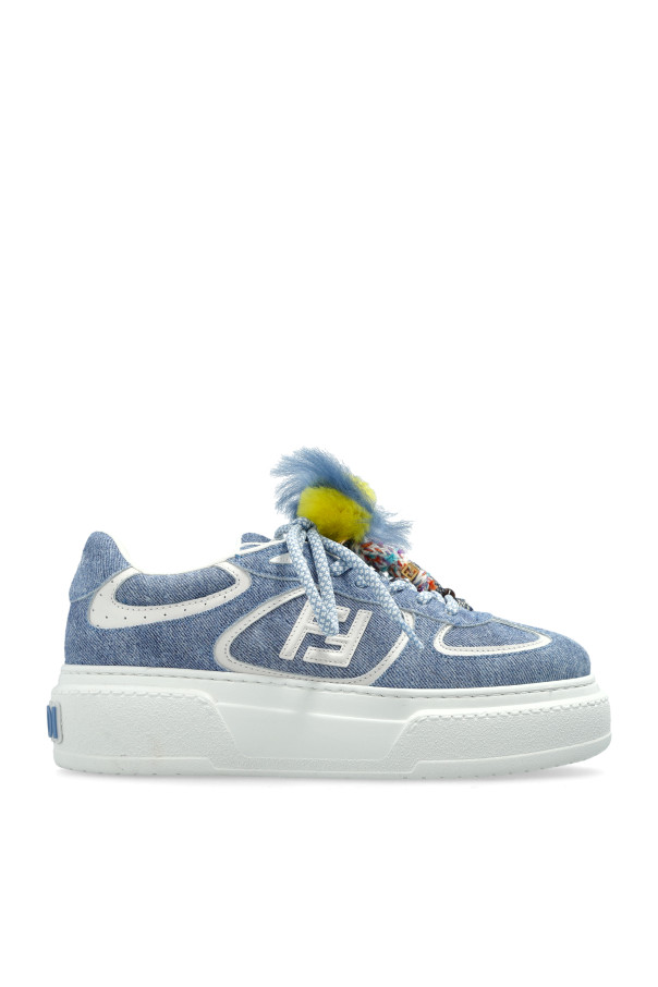 Fendi - Women - Match sports shoes on platform - Blue 297890₽