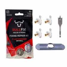Bullfix Plasterboard Fixing Repair Kit 4 Pack