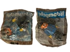 Vintage Playmobil Pirate Captain Figure Keychain Lot Of 2 1986 And 1991 Geobra