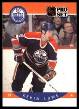 Kevin Lowe 1990-91 Pro Set #89 Oilers NHL READ FREE SHIPPING AutographDen