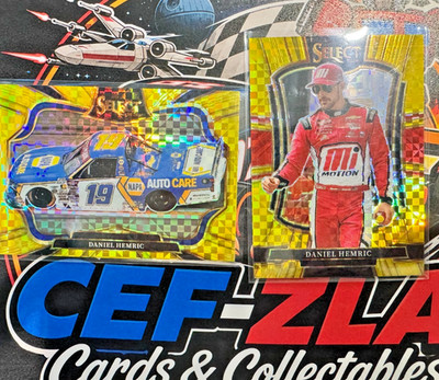 2026 Select Pit Road & Trackside FOTL Gold Power Plaid Daniel Hemric 06&07/13