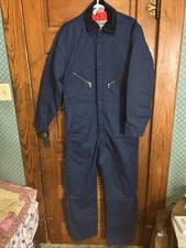 Walls Blizzard Pruf Coveralls Men s Large Workwear Made In USA Med 38-40 Vintage