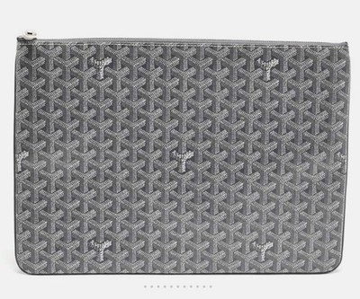 Brand new Goyard Paris, Senat GM Document Case, Grey