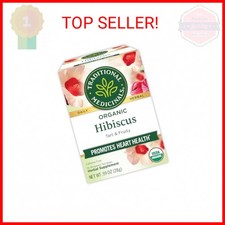 Traditional Medicinals Organic, Hibiscus Tea - Supports Normal Heart Health Ca