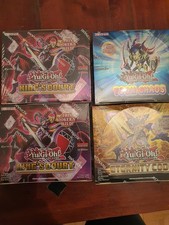 Yugioh Displays 4 Stück, Toon Chaos, Eternity Code, Kings Court