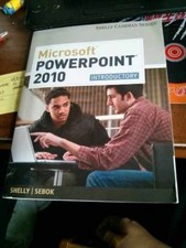 Microsoft PowerPoint 2010: - Paperback, by Shelly Gary B.; - Acceptable