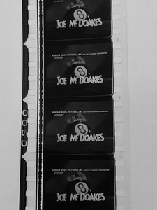 35mm Film – So Your Wife wants to Work 1956 Joe McDoakes Comedy  Warner Brothers