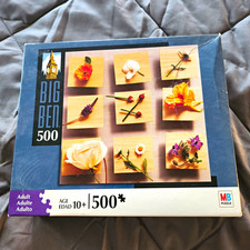 Big Ben 500-Piece Jigsaw Puzzle Flowers Plants Multicolor Ages 10 17