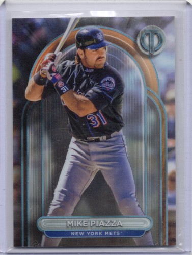 2024 Topps Tribute Mike Piazza #62 New York Mets - Picture 1 of 2