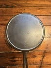 Antique GRISWOLD Cast Iron SKILLET Frying Pan # 9 ERIE 3rd series