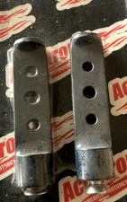 Black Billet Shifter Pegs Accutronix Made in USA Harley Brake Forward Controls