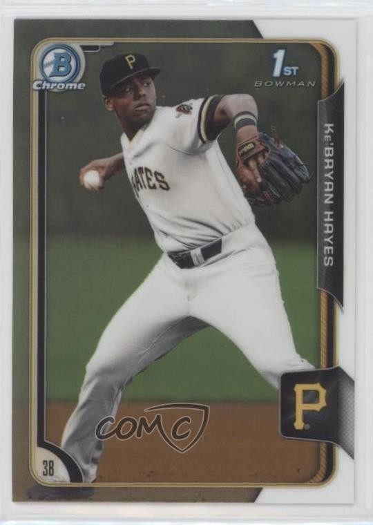 2015 Bowman Draft Chrome Ke'Bryan Hayes #137 0fz3