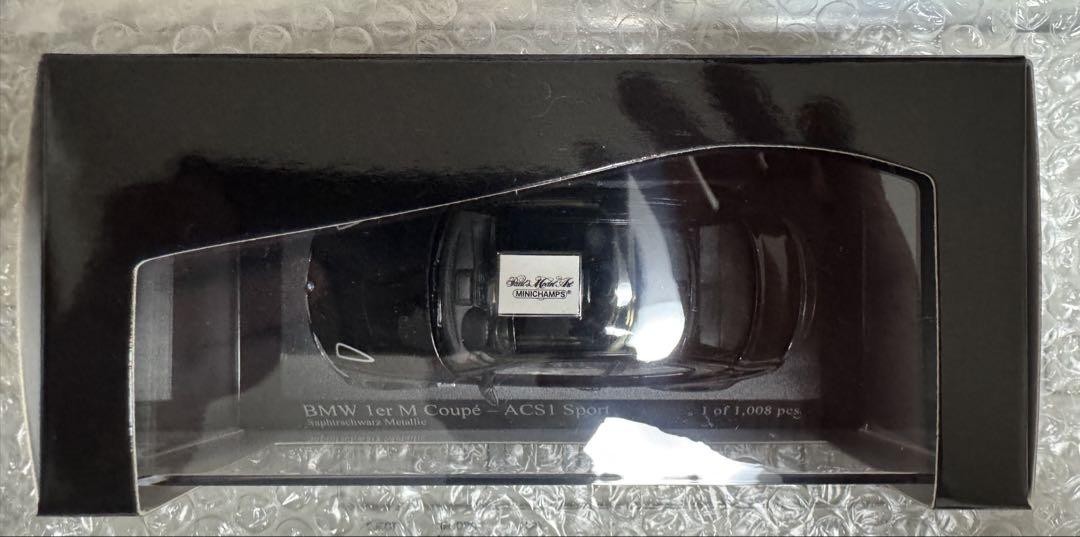 Minichamps Bmw Acs1 M Coupe 2011 Black 1/43 | eBay
