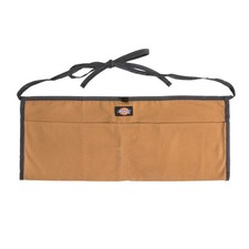Canvas Work Apron 2 Pocket with Drawstring Closure Gray Tan Dickies 57024
