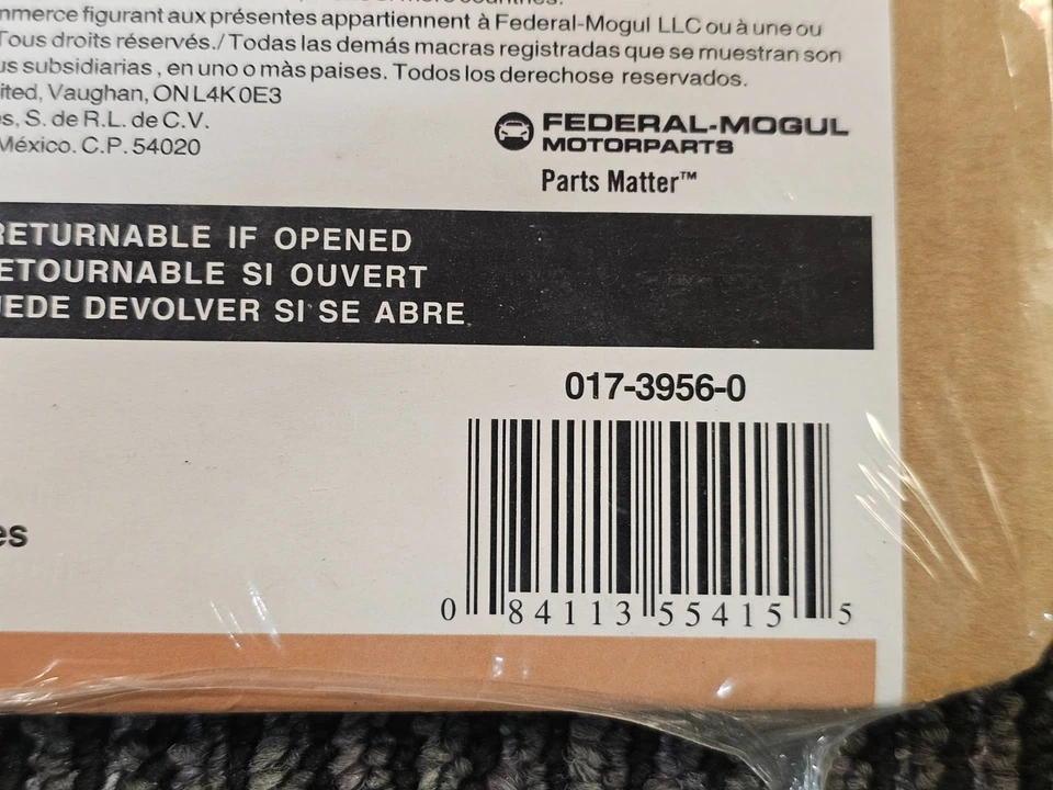 Junta da tampa da válvula do motor Fel-Pro VS 50265 C para 1959 Chevrolet 3B 3200 8 cilindros - Imagem 4 de 4