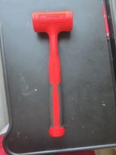 Snap-on Hbfe32 32 Oz Soft Grip Dead Blow Hammer Red Usa. Snap-on Hbfe32 32 Oz Soft Grip Dead Blow Hammer Red Usa.